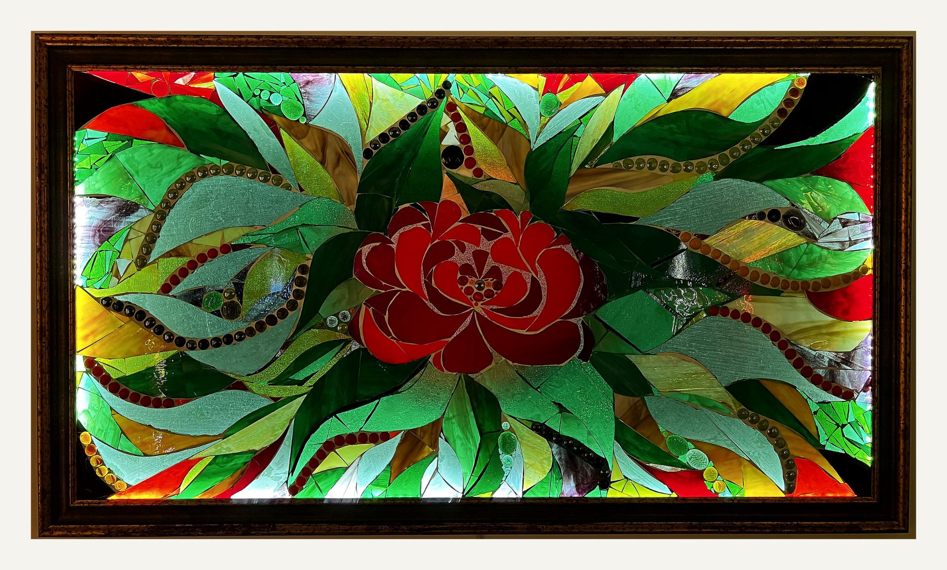 Revival, glass mosaic by Erika